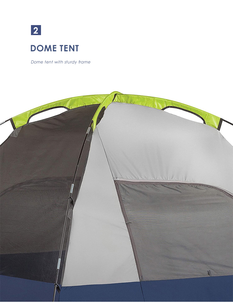 2 - 4 Person Waterproof Camping Tent (8) 2 - 4 Person Waterproof Camping Tent (8)