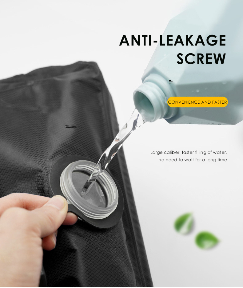 Outdoor Portable Solar Hanging Shower Bag (5) Outdoor Portable Solar Hanging Shower Bag (5)