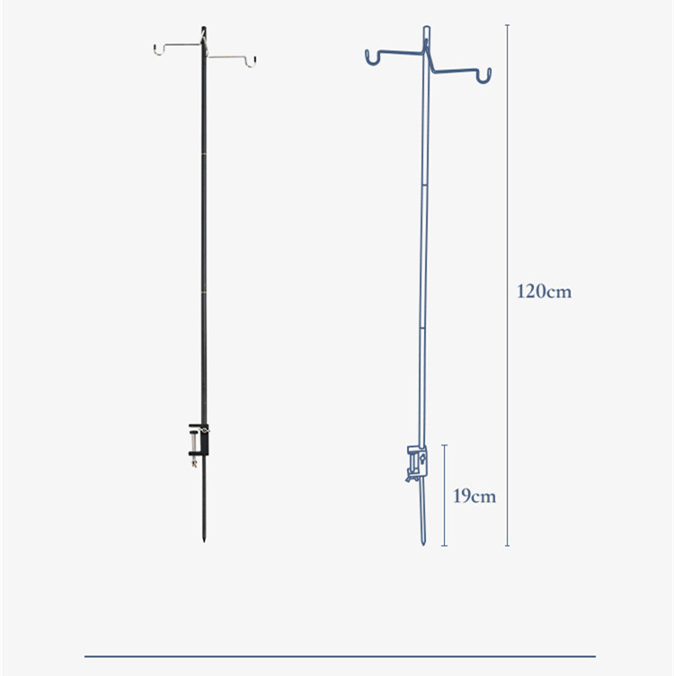 Foldable Led Camping Light Stand Pole (8) Foldable Led Camping Light Stand Pole (8)