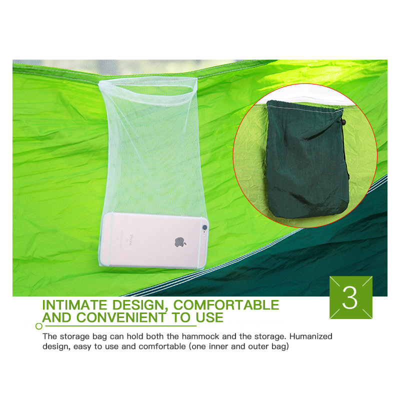 Lightweight Camping Hammocks with Mosquito Net