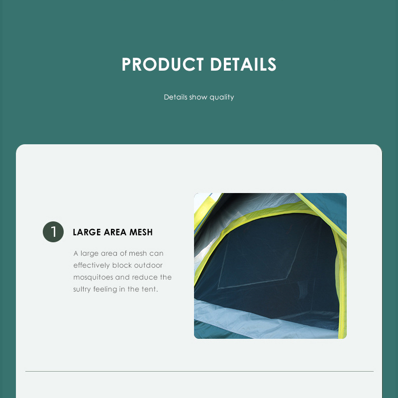 2 - 3 Person Pop Up Camping Tent