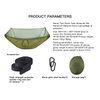 2 Person Camping Hammock Mosquito Net