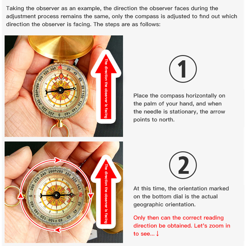 Quality Circle Ancient Vintage Compasses