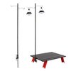  Foldable Led Camping Light Stand Pole