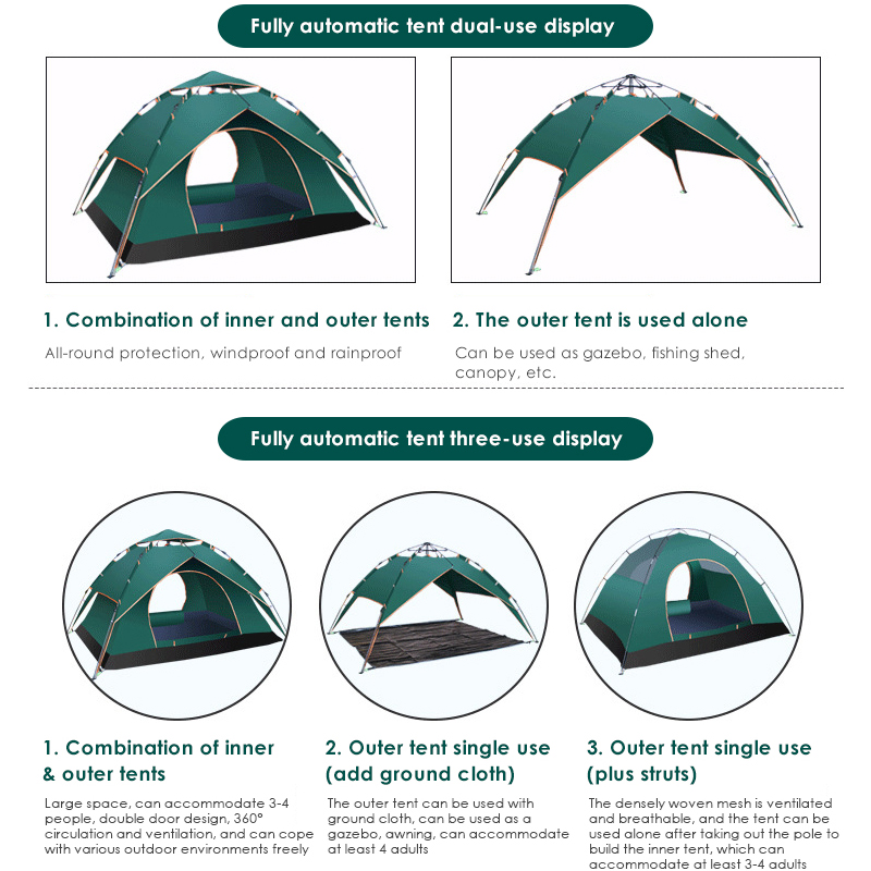 Family Canvas Camping Tent Price