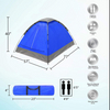 2 Person Pop Up Camping Tent
