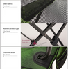Lightweight Folding Nylon Mesh Outdoor Chairs