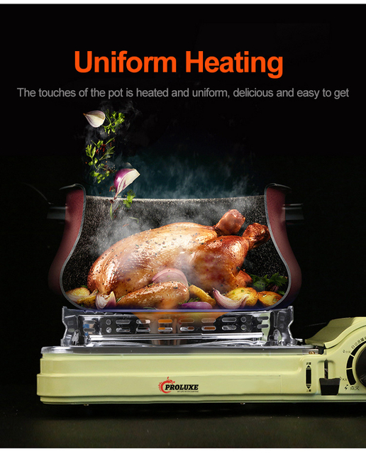 Outdoor Portable Multi Fuel Gas Stove for Camping