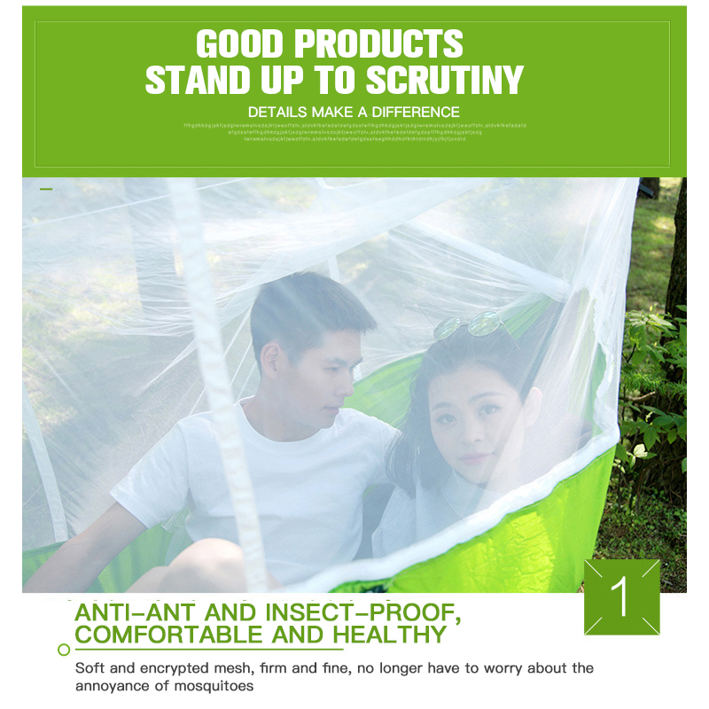 Lightweight Camping Hammocks with Mosquito Net