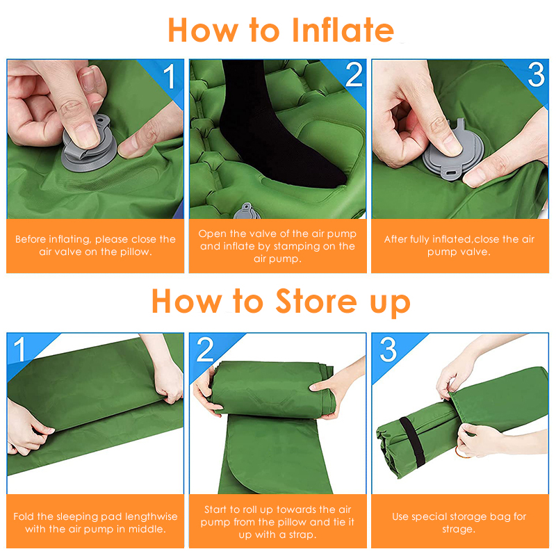 Lightweight Self Inflating Camping Tent Mat