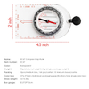 Custom Orienteering Camping Compasses