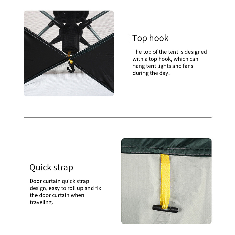 4 Person Waterproof Tent for Camping