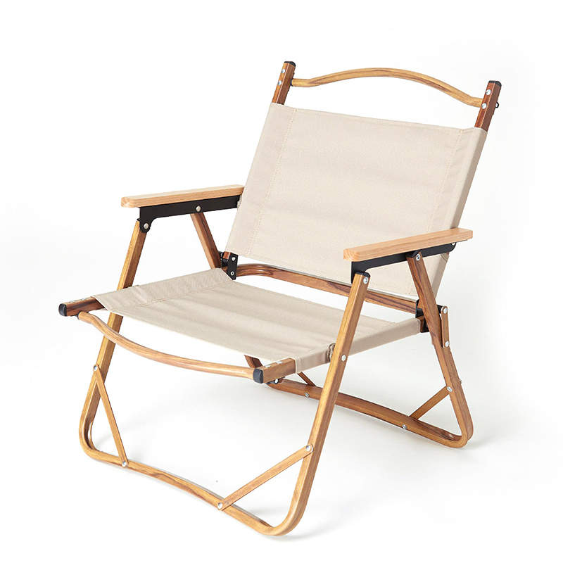 Kermit Foldable Camping Wood Chair