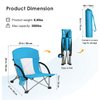 Folding Sunflow Beach Chair with Backpack