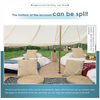 Canvas Bell Camping Yurt Tent LT335