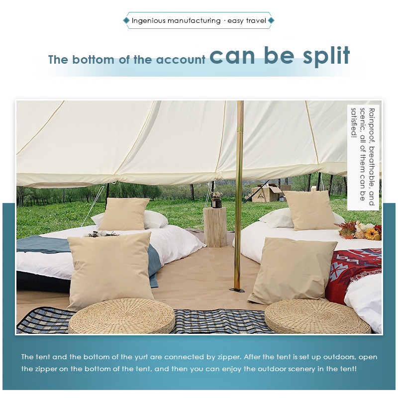 Canvas Bell Camping Yurt Tent LT335