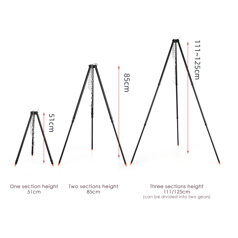 Outdoor Camping Fire Campfire Tripod