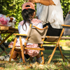 Kids Baby Kermit Wood Camping Chair