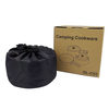 Camping Cookware And Dinnerware Set