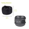 Camping Cookware And Dinnerware Set