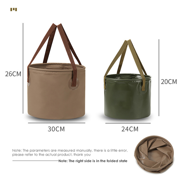 Portable Collapsible Picnic Water Storage Bucket