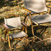 Kids Baby Kermit Wood Camping Chair