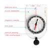 Custom Orienteering Camping Compasses