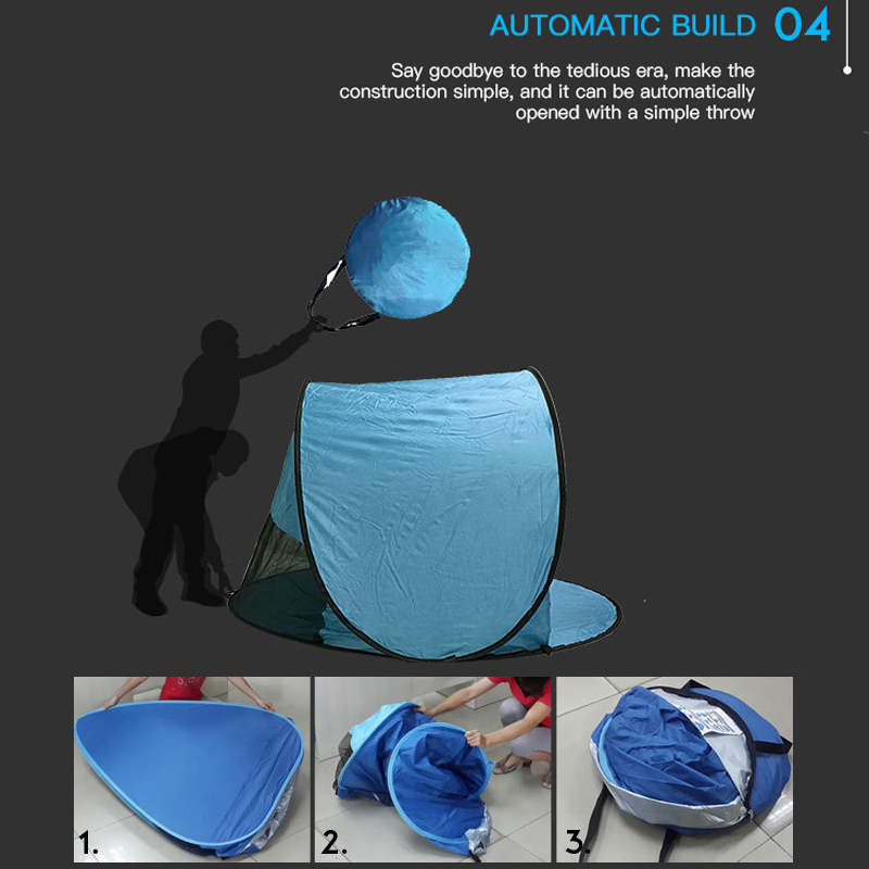 Waterproof Pop Up Beach Shade Tent BT001