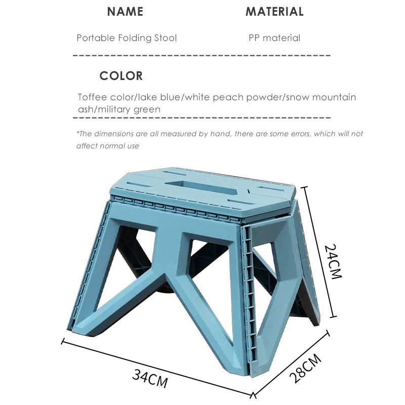 Light Portable Folding Camping Stool Chair