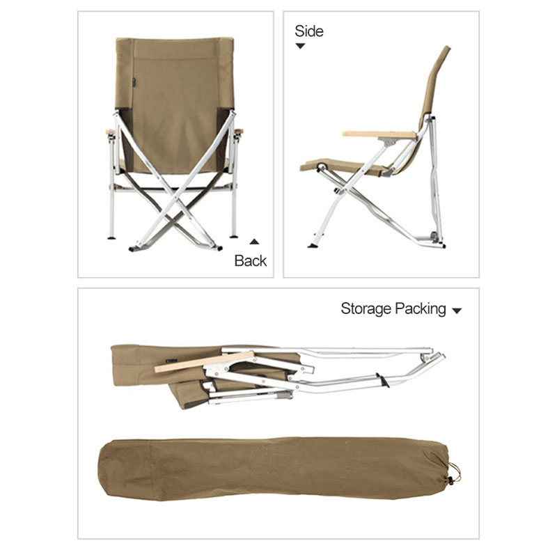 Most Compact Comfortable Camping High Back Chair
