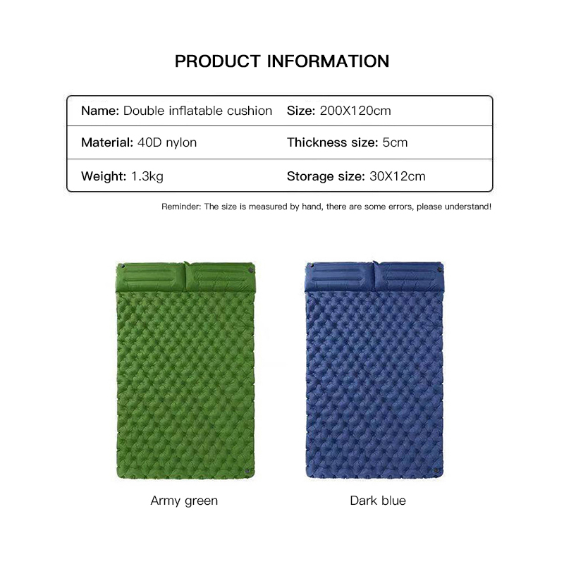 Self Inflatable Camping Sleeping Mat for Tent