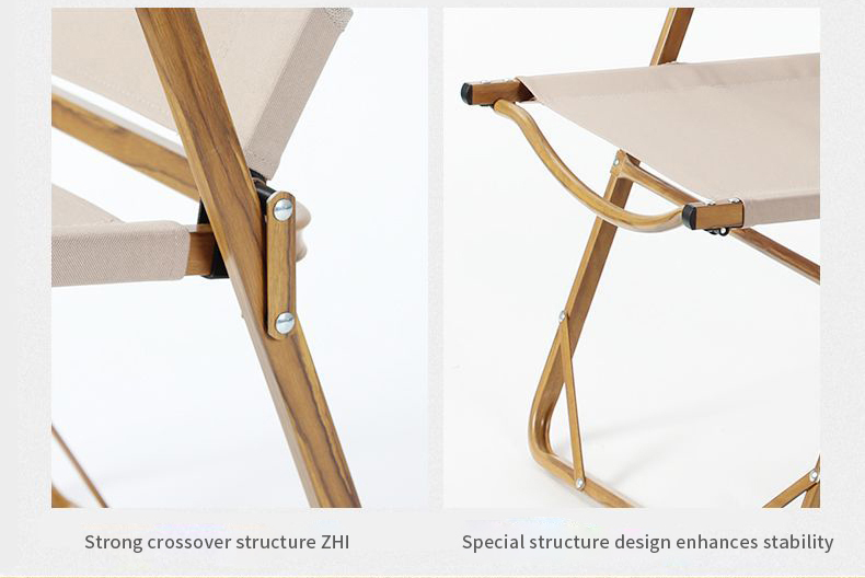 Kermit Foldable Camping Wood Chair Proluxe