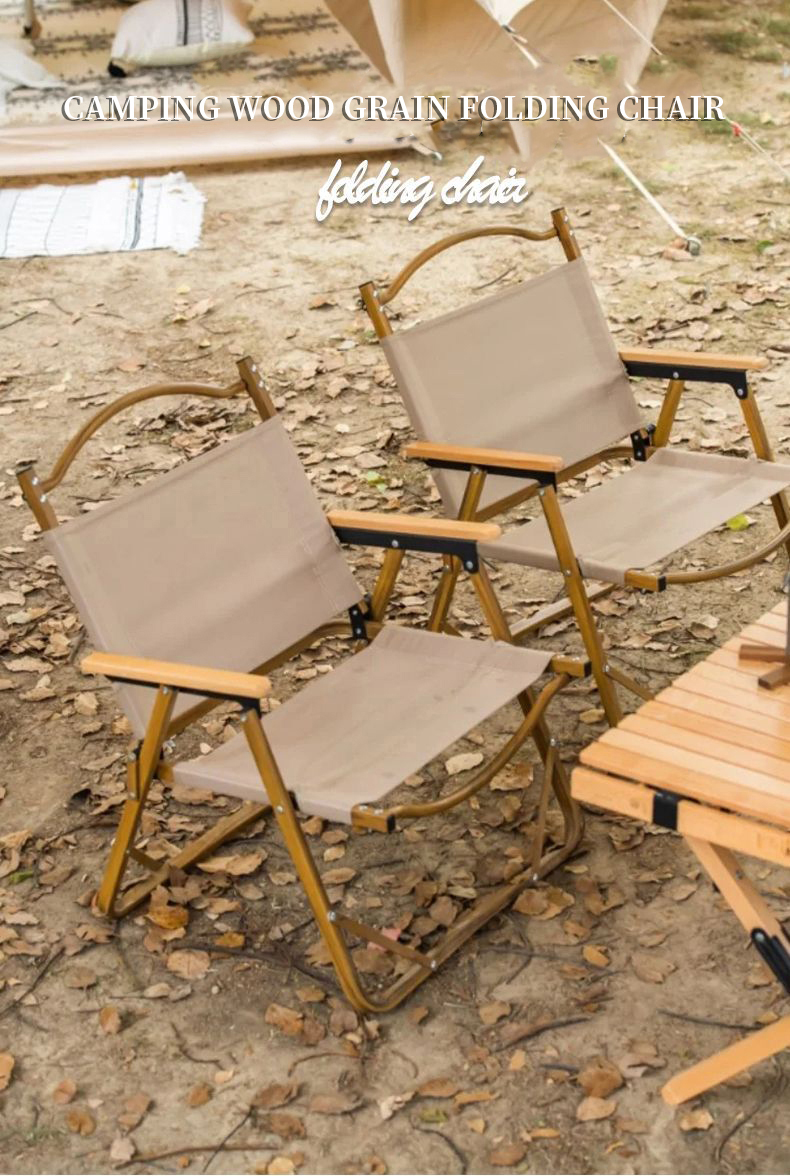 Kermit Foldable Camping Wood Chair Proluxe