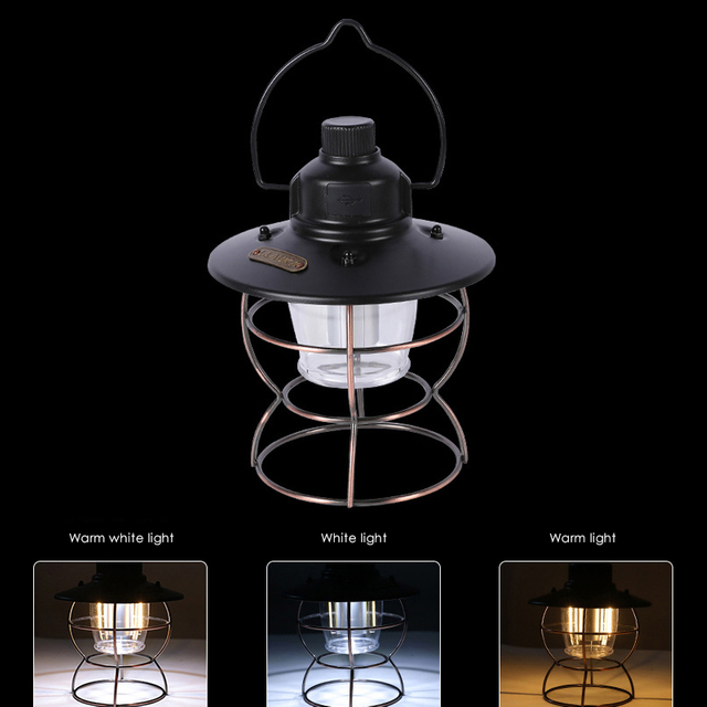 Hanging Rechargeable Camping Lanterns
