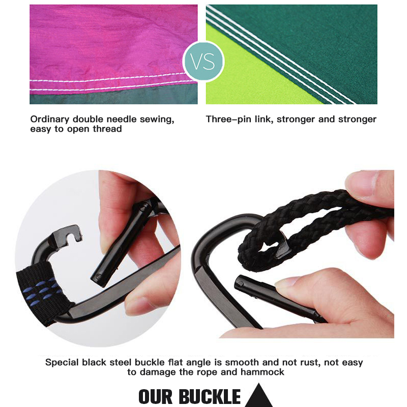 2 Person Camping Hammock Mosquito Net