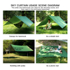 2 Person Camping Hammock Mosquito Net