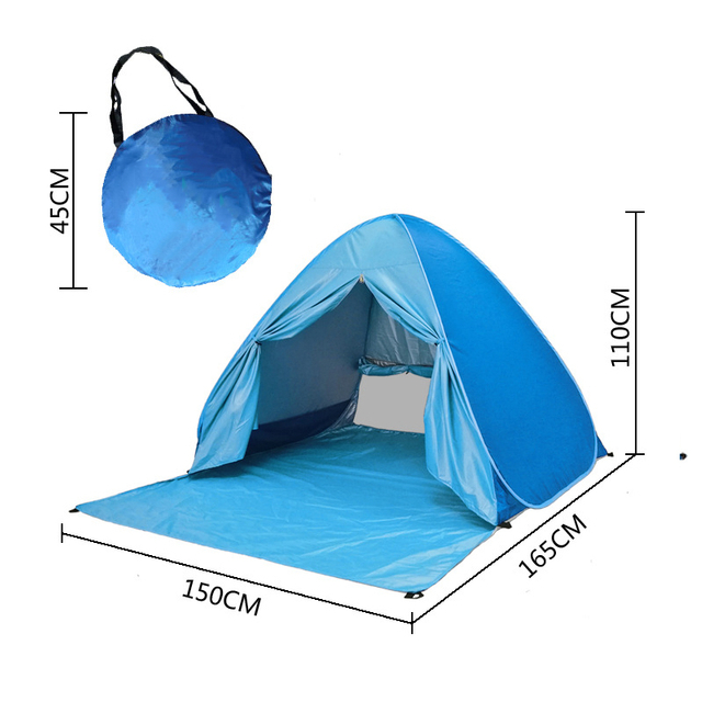 Pop Up Beach Shade Tent Sun Shelter
