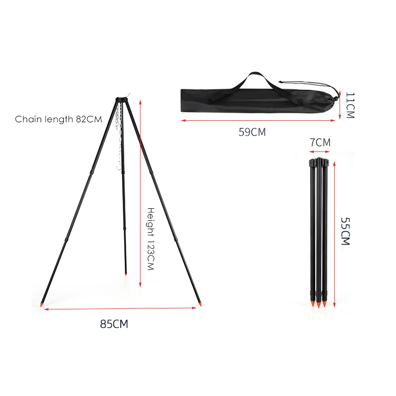 Outdoor Camping Fire Campfire Tripod